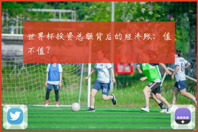 世界杯投资总额背后的经济账：值不值？
