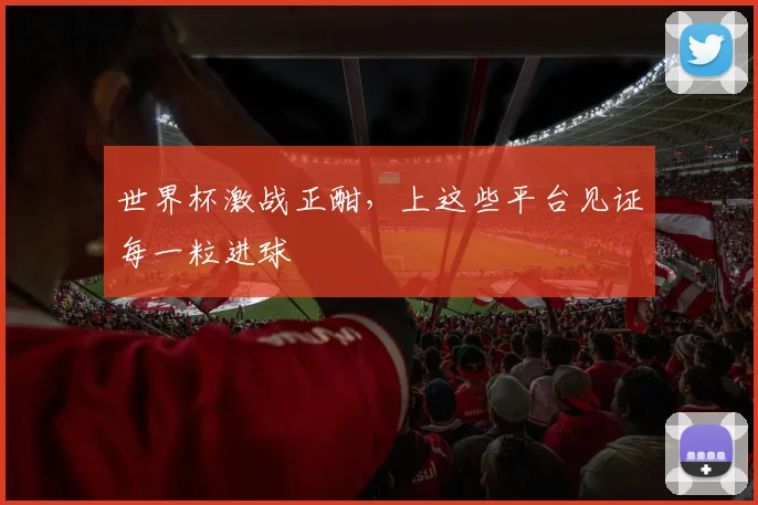 世界杯激战正酣，上这些平台见证每一粒进球