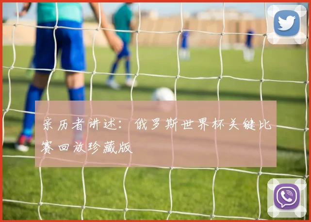 亲历者讲述：俄罗斯世界杯关键比赛回放珍藏版